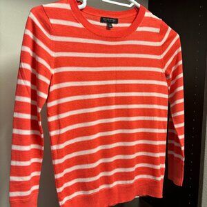 Banana Republic Breton-Striped 100% Merino Wool Sweater Size Small